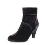 Topaz Velvet Booties Chelsea Crew