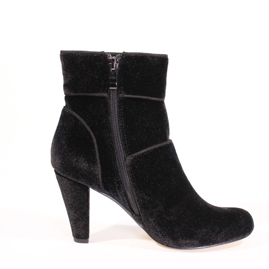 Topaz Velvet Booties Chelsea Crew