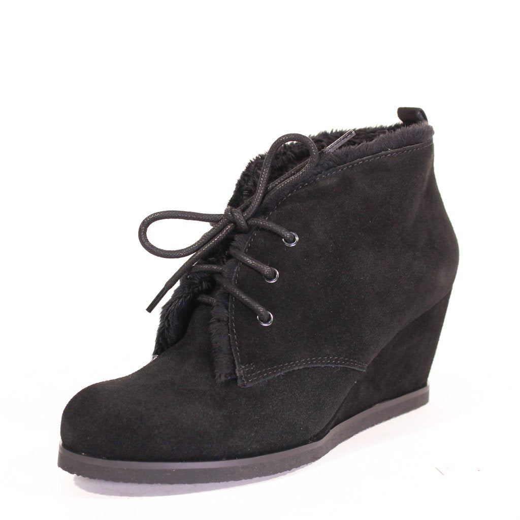 Toronto Suede Wedged Booties Chelsea Crew