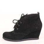 Toronto Suede Wedged Booties Chelsea Crew