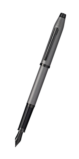Century® II Gunmetal Gray Medium Nib Fountain Pen - By Baano
