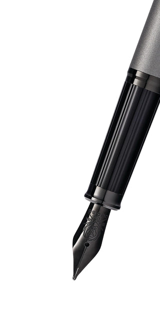 Century® II Gunmetal Gray Medium Nib Fountain Pen - By Baano
