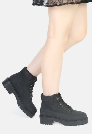 Tracy Hardcore And Strong Combat Boots