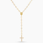 Divine Elegance Rosary Necklace