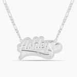 Double Plated Sweetheart Name Necklace