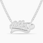 Double Plated Sweetheart Name Necklace