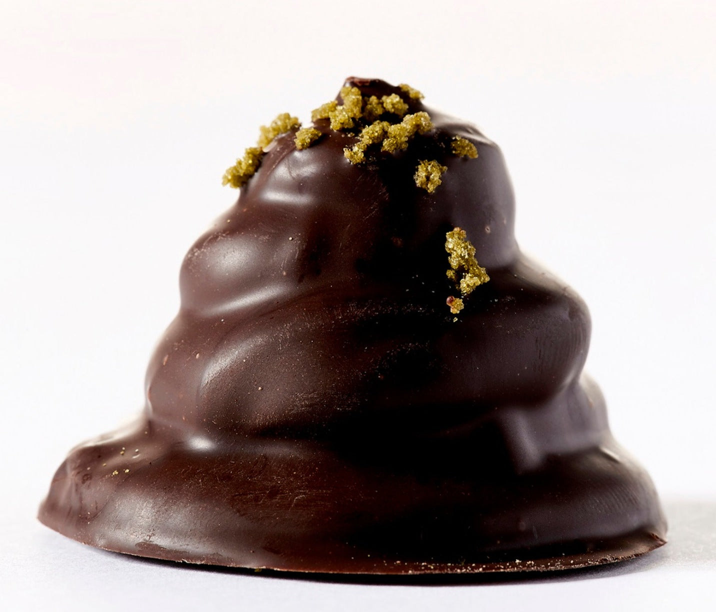 Mint Chocolate Dulce de Leche Cone Truffles