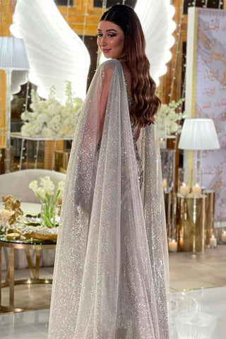 True Fantasy Beaded Crystal Midi Dress - By Baano