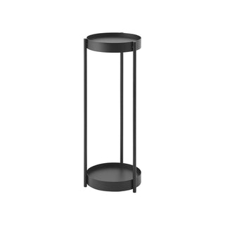 Two-Tier Rolling Plant Stand (28" H)  - Steel - By Baano