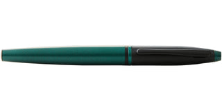 Calais™ Matte Green and Black Lacquer Fine Nib Fountain Pen - By Baano