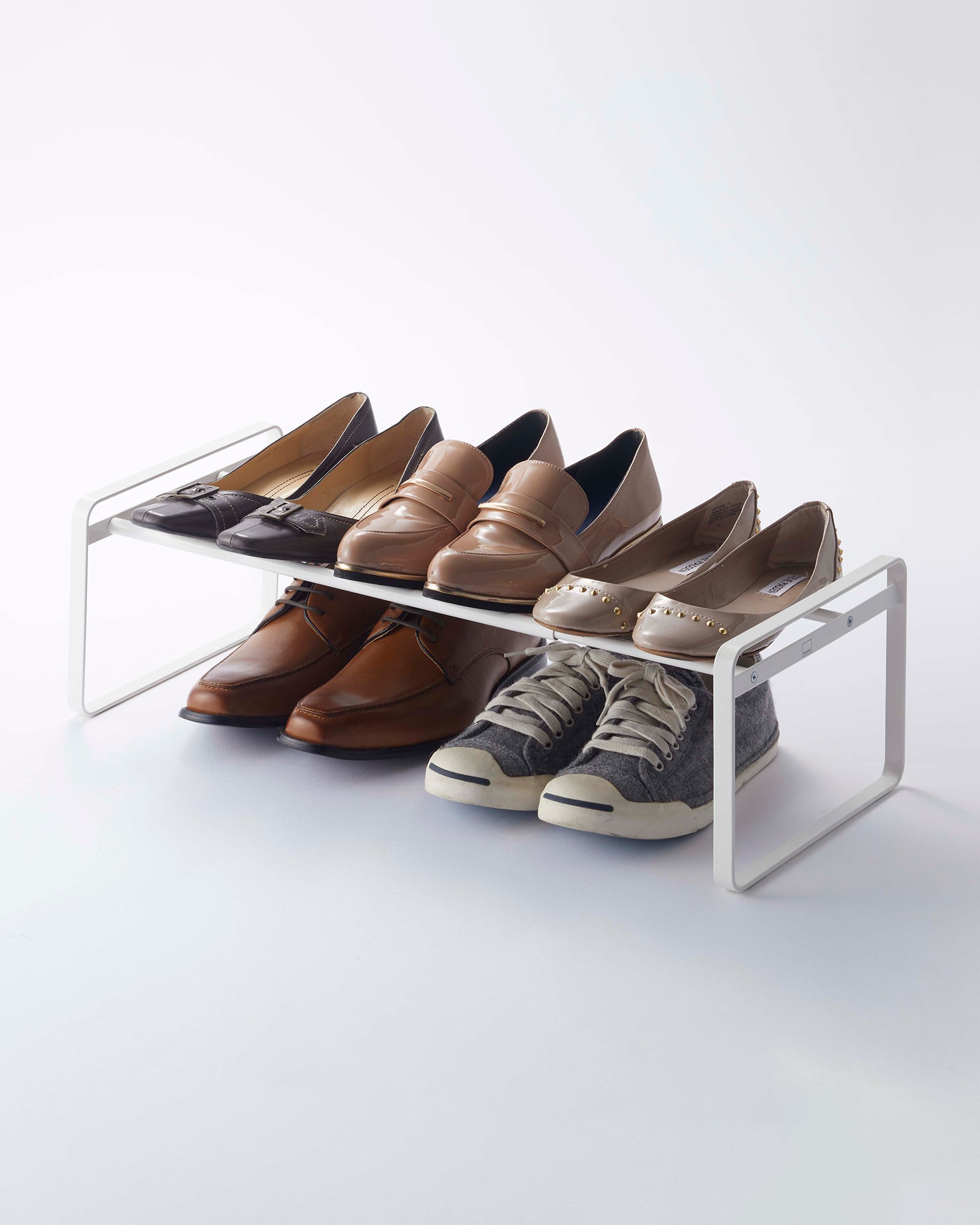 Stackable Shoe Rack (7" H)  - Steel Yamazaki Home
