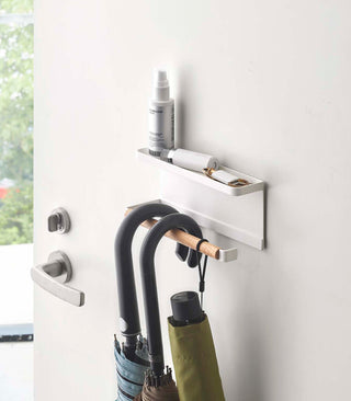 Magnetic Umbrella Holder - Steel + Wood - By Baano