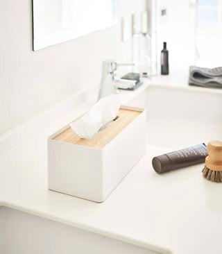 Tissue Box Cover - Rectangle - Steel - By Baano