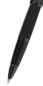 Bailey™ Matte Black Lacquer Rollerball Pen - By Baano