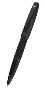 Bailey™ Matte Black Lacquer Rollerball Pen - By Baano