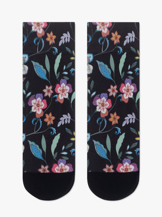 Copy of Socks Conte Fantasy 905 - Flowers - By Baano