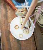 Jewelry + Accessory Stand - Steel + Wood