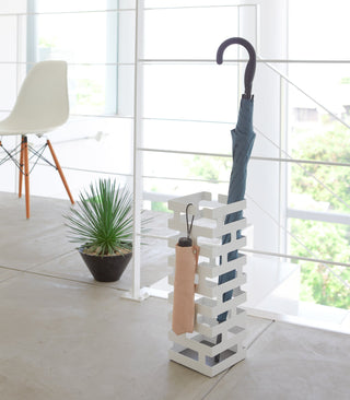 Umbrella Stand - Square - Steel - By Baano