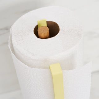 Paper Towel Holder - Steel + Wood - By Baano