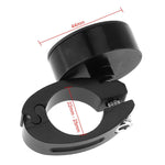 Universal Waterproof Motorbike Clock  Night Light Motorcycle Handlebar Mount Clock Watch Dial Bike Handlebar Clock Watch Motorcycle Handlebar Mount Watch Clock Set with Anti-Skid Pad Wrench Universal Waterproof Black Stevvex