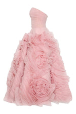 Unreal Sensibility Strapless Midi Dress - By Baano