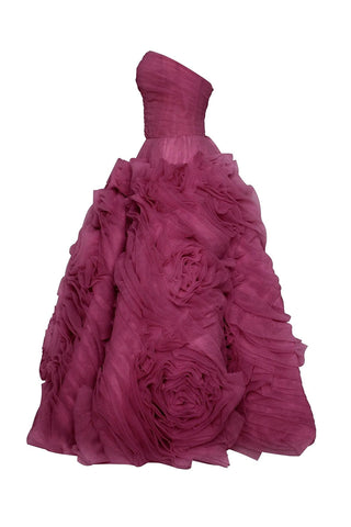 Unreal Sensibility Strapless Midi Dress - By Baano