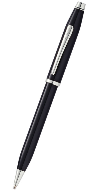Century® II Black Lacquer Ballpoint Pen - By Baano