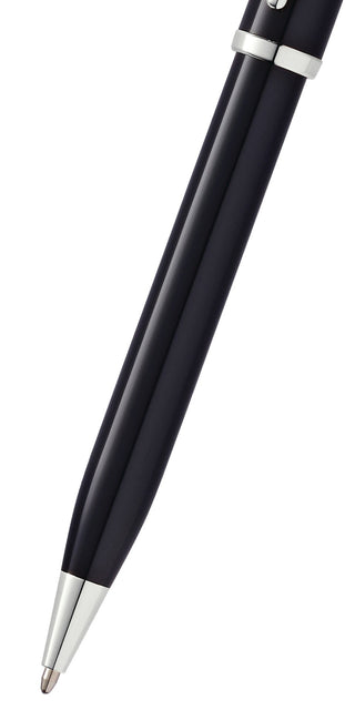 Century® II Black Lacquer Ballpoint Pen - By Baano