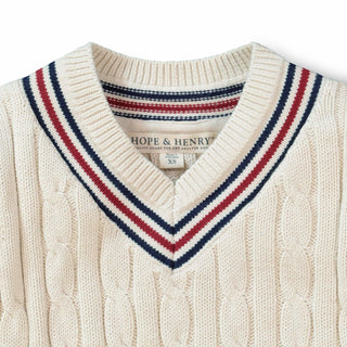 V - Neck Cricket Sweater - Baby - Glamourous Grace