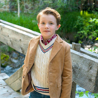 V - Neck Cricket Sweater - Glamourous Grace