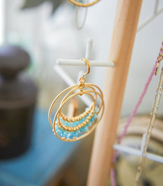 Jewelry + Accessory Stand - Steel + Wood - By Baano