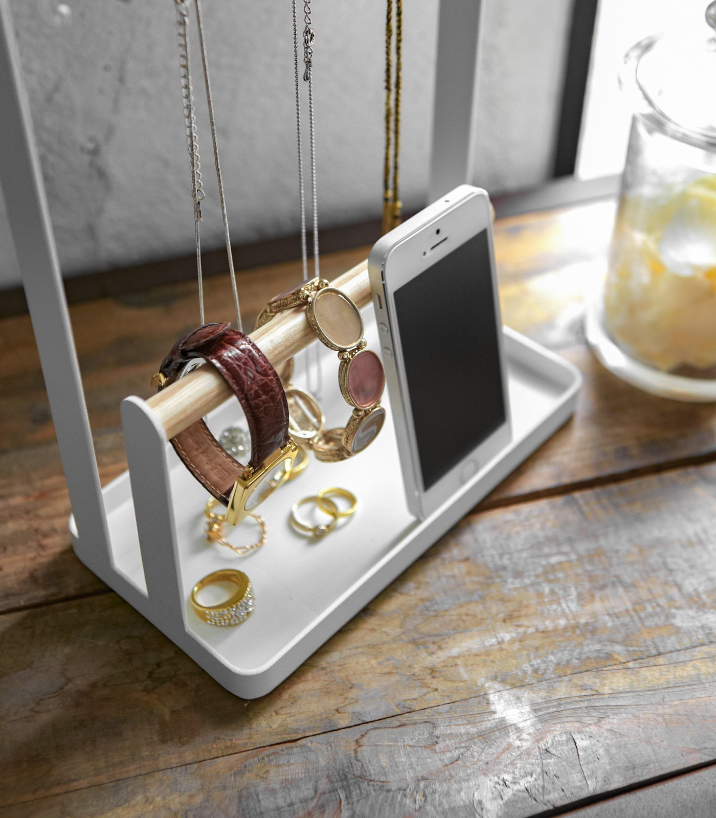 Jewelry + Accessory Display - Steel + Wood - By Baano