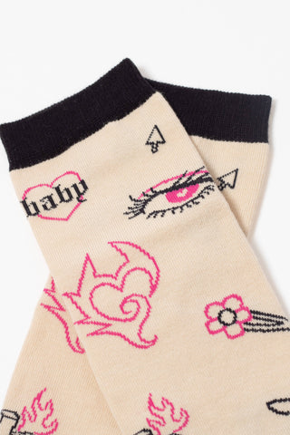 Cotton Socks Conte Happy 605 - Baby Love - By Baano