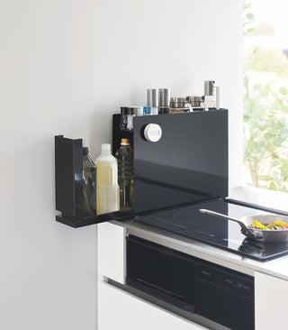 Sliding Drawer Seasoning Rack - Steel - By Baano