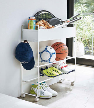 Entryway Storage Cart (29.33" H)  - Steel - By Baano