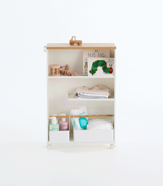 Rolling Storage Cart (27" H)  - Steel - By Baano
