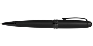 Bailey™ Matte Black Lacquer Ballpoint Pen - By Baano