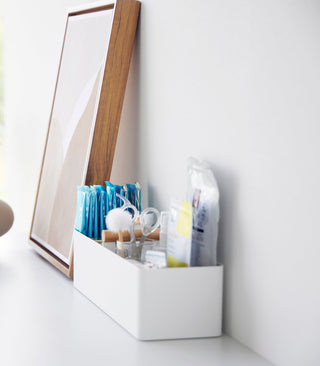 Slim Storage Box - Steel + Wood - By Baano