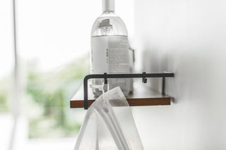 Wall-Mounted Shelf (3" H)  - Wood - By Baano