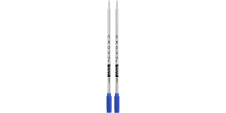 Ballpoint Pen Refill - Blue - Medium - Dual Pack - By Baano