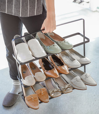Shoe Rack (18" H)  - Steel - By Baano