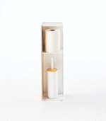 Bathroom Organizer - Steel + Wood - By Baano