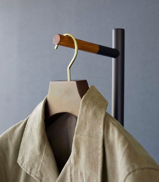 Coat Rack (63.98" H)  - Steel + Wood - By Baano