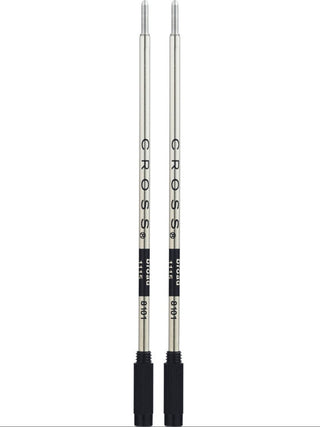 Ballpoint Pen Refill - Black - Broad - Dual Pack - By Baano