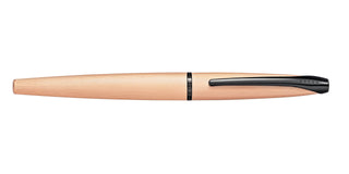 ATX® Brushed Rose Gold Stainless Steel Fine Nib Fountain Pen - By Baano