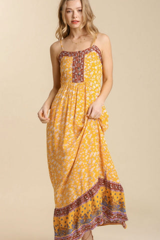 Walkin on Sunshine Maxi Dress