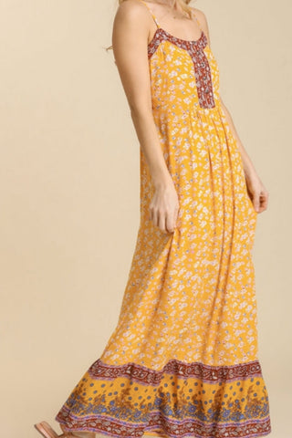 Walkin on Sunshine Maxi Dress