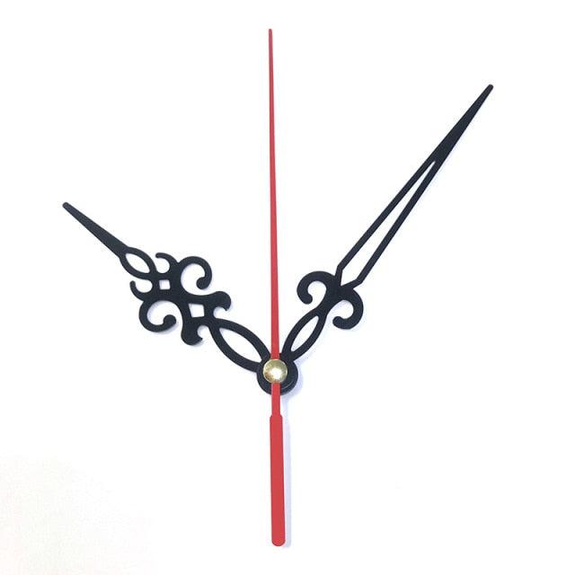 Wall Clock Pointer Clock Watch Kit Accessories 3D Clock Hands Wall Clock for Kitchen Office and Home Art Decor Quartz Clock Movement Mechanism Accessories  Needle Pointer Large Wall Clocks Quartz Stevvex