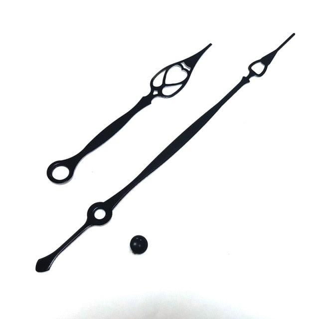 Wall Clock Pointer Clock Watch Kit Accessories 3D Clock Hands Wall Clock for Kitchen Office and Home Art Decor Quartz Clock Movement Mechanism Accessories  Needle Pointer Large Wall Clocks Quartz Stevvex