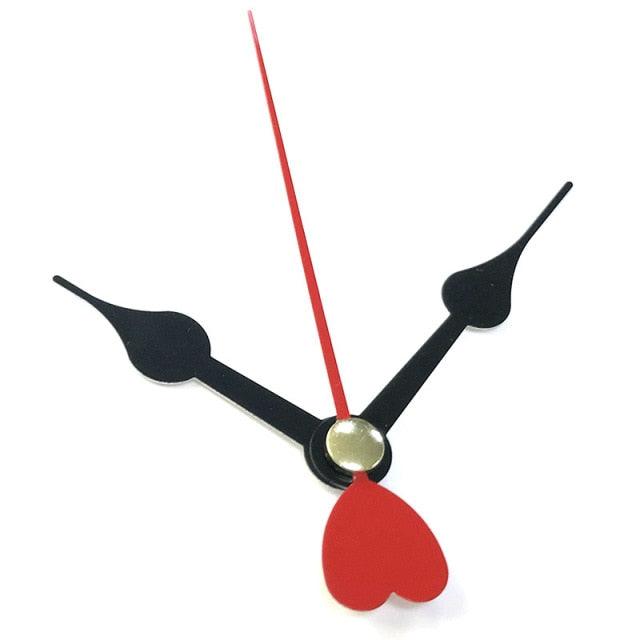 Wall Clock Pointer Clock Watch Kit Accessories 3D Clock Hands Wall Clock for Kitchen Office and Home Art Decor Quartz Clock Movement Mechanism Accessories  Needle Pointer Large Wall Clocks Quartz Stevvex
